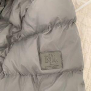 Slim puff jacket, down, nearly perfect SOOO SOFT!!!  Never wrinkles